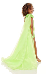 4 of 6 Rachel Allan Perfect Angels 10035 Childrens Dress Lime-Green