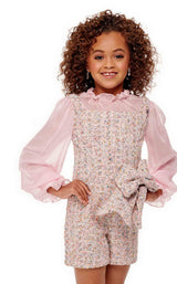 2 of 4 Rachel Allan Perfect Angels 10043 Childrens Dress Pink