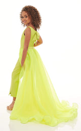 Rachel Allan Perfect Angels 10065 Childrens Dress Lime-Green