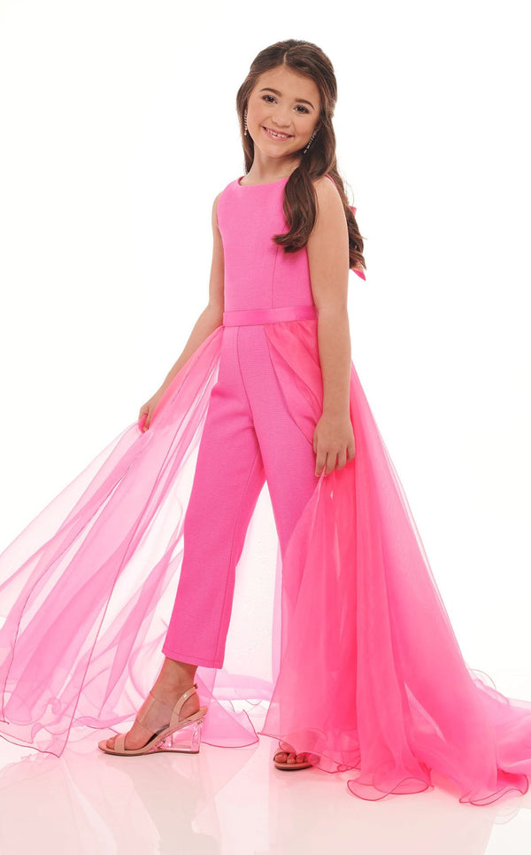 Rachel Allan Perfect Angels 10065 Childrens Dress Bright-Pink