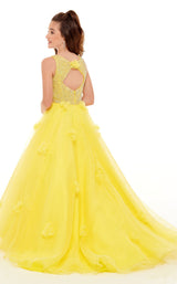 4 of 4 Rachel Allan Perfect Angels 10082 Childrens Dress Yellow