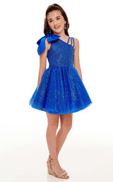 1 of 4 Rachel Allan Perfect Angels 10088 Childrens Dress Royal