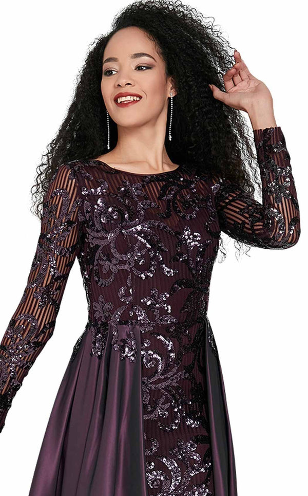 Passion Dress 10177 Dress Plum