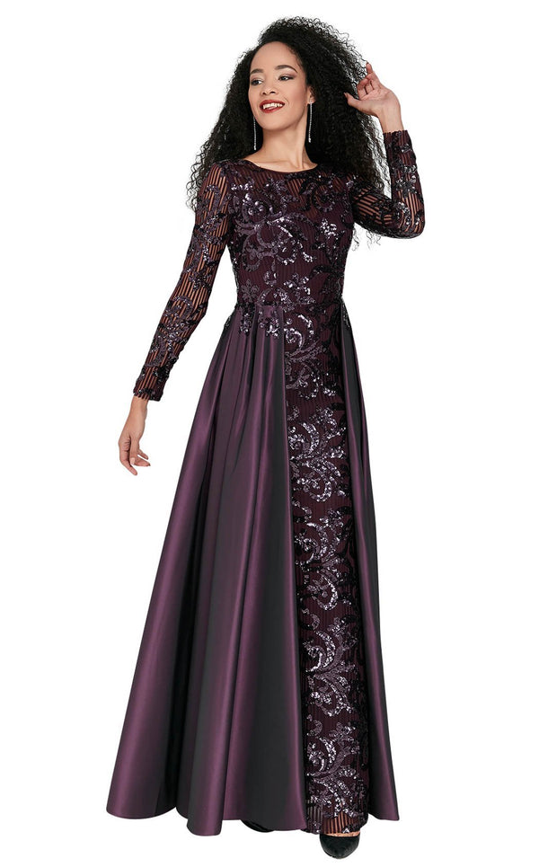 Passion Dress 10177 Dress Plum