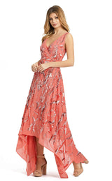 1 of 5 Mac Duggal 10524D Dress Coral