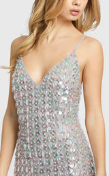 3 of 3 Mac Duggal 10538 Dress Gray