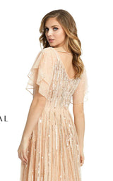 4 of 5 Mac Duggal 10583D Dress Nude