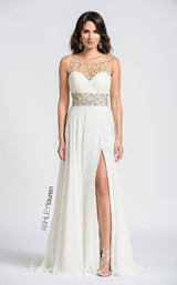 1 of 4 Ashley Lauren 1064 White