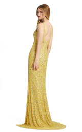 8 of 16 Mac Duggal 1068D Dress Lemon