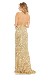 2 of 3 Mac Duggal 10704 Dress Gold