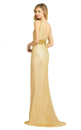 4 of 9 Mac Duggal 1070D Dress Gold