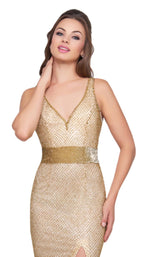 16 of 24 Mac Duggal 1070L Gold