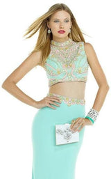 3 of 4 Alyce 1070 Light Mint-Multi