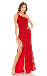 1 of 3 Mac Duggal 10711 Dress Red