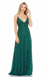 1 of 3 Mac Duggal 10730 Dress Emerald