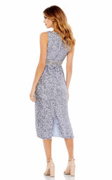 2 of 3 Mac Duggal 10739 Dress Steel