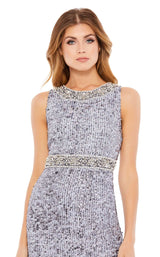 3 of 3 Mac Duggal 10739 Dress Steel