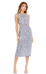 1 of 3 Mac Duggal 10739D Dress Steel