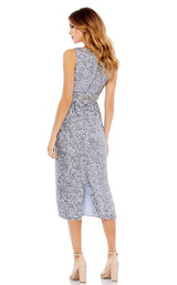 2 of 3 Mac Duggal 10739D Dress Steel