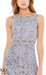 3 of 3 Mac Duggal 10739D Dress Steel