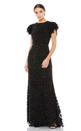 1 of 4 Mac Duggal 10748 Dress Black