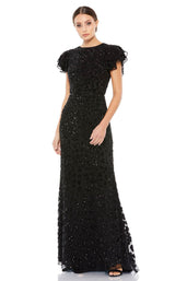 1 of 3 Mac Duggal 10748D Dress Black