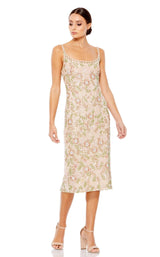 1 of 3 Mac Duggal 10755 Dress Nude-Multi