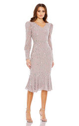 1 of 3 Mac Duggal 10767 Dress Vintage-Lilac