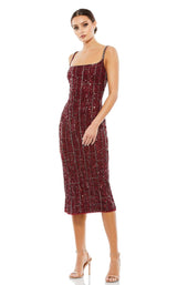 2 of 6 Mac Duggal 10770 Dress Burgundy