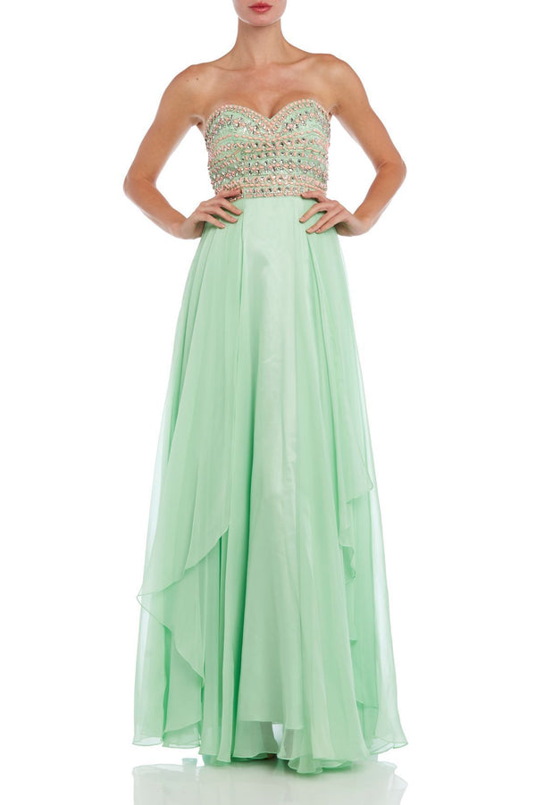 Alyce 1078 Ice Mint/Coral