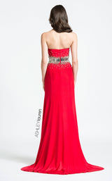 4 of 6 Ashley Lauren 1078 Dress Red