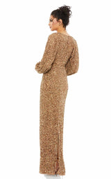 3 of 4 Mac Duggal 10791 Dress Bronze