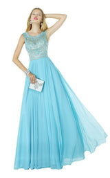 Alyce 1079 Turquoise/Nude