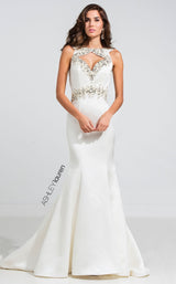 2 of 6 Ashley Lauren 1086 Dress Ivory