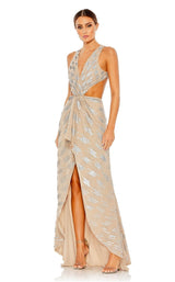 1 of 3 Mac Duggal 10877 Dress Mocha