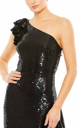 5 of 6 Mac Duggal 10900 Dress Black