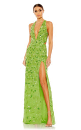 1 of 3 Mac Duggal 10902 Dress Lime