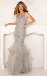 2 of 6 Lucci Lu 1090 Dress Platinum