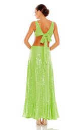 2 of 3 Mac Duggal 10923 Dress Lime-Green