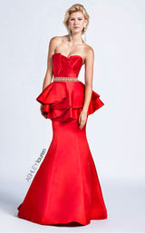 1 of 7 Ashley Lauren 1092 Red