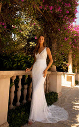 1 of 3 Primavera Couture 11005 Dress Ivory
