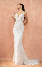 1 of 2 Primavera Couture 11009 Dress Ivory