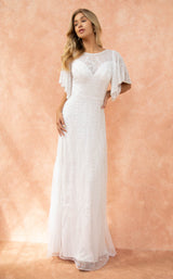 1 of 2 Primavera Couture 11031 Dress Ivory