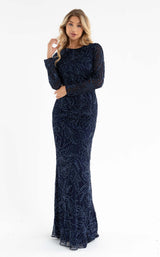 1 of 4 Primavera Couture 11054 Dress Midnight