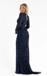 3 of 4 Primavera Couture 11054 Dress Midnight