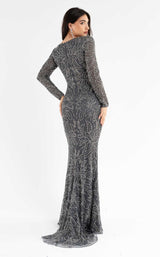 4 of 4 Primavera Couture 11054 Dress Pewter