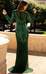 Primavera Couture 11057 Dress Emerald