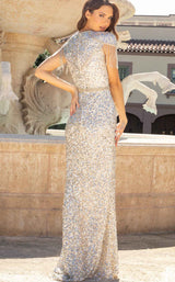 4 of 6 Primavera Couture 11063 Dress Nude-Silver