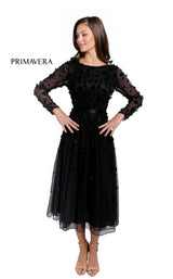 1 of 9 Primavera Couture 11072 Black Multi