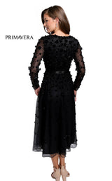 2 of 9 Primavera Couture 11072 Black Multi